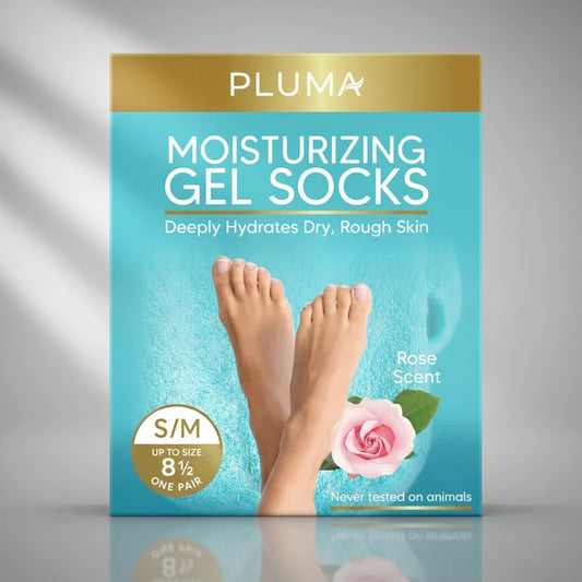 PLUMA VelvetFeet™ - Moisturizing Gel Socks