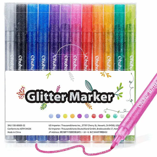 Sparkle & Shine Glitter Markers Bundle
